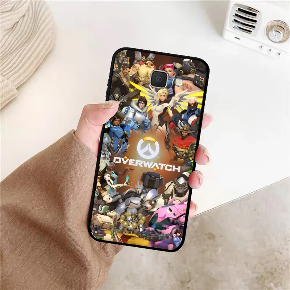 Game Player Overwatch Mousepad For Samsung J 7 plus 7core J7 neo J6 plus prime J6 J4 J5 Mobile Cover