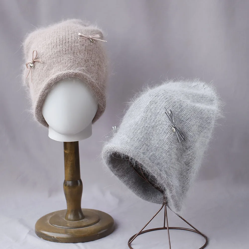 

Angora rabbit hair outdoor deep hat men's soviet hat wtaps hat for women's winter hat Rattan hat Fur hat Cute hat fleece knit h