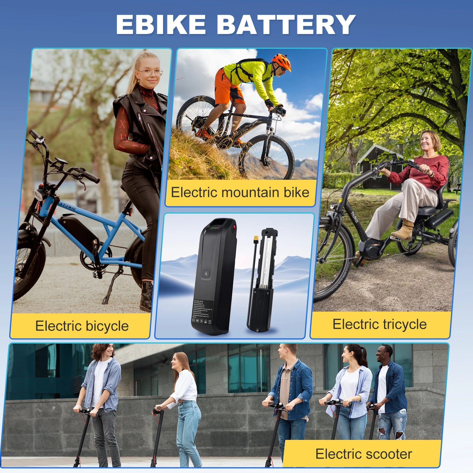 Hailong 48V Elektrikli Bisikle - Ebike Battery 48V 20Ah Hailong incelemesi ve fiyatı
