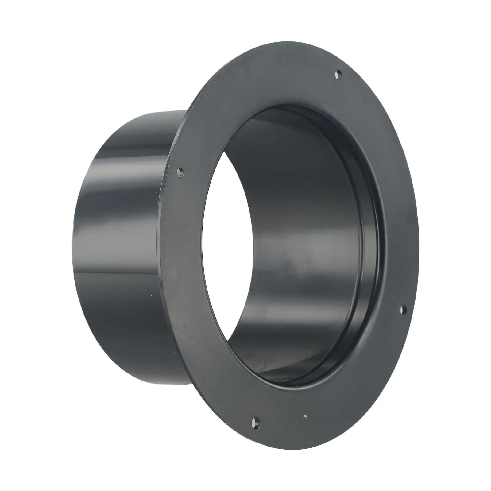 ABS Wall Flange Connector, 75MM, 100MM, 120MM Sizes, Corrosion- Resistant, For Ventilation Pipe Connections High Quality