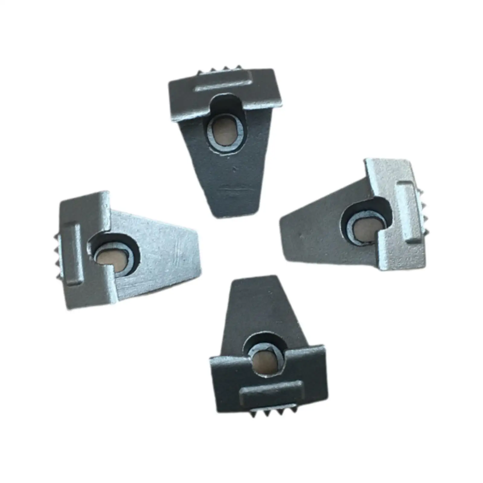 

4 Pieces Clamping Jaws Accessory Hub Fixing Clamp Turntable Grippers for Car Tire Changer Sturdy Professional Repair Parts