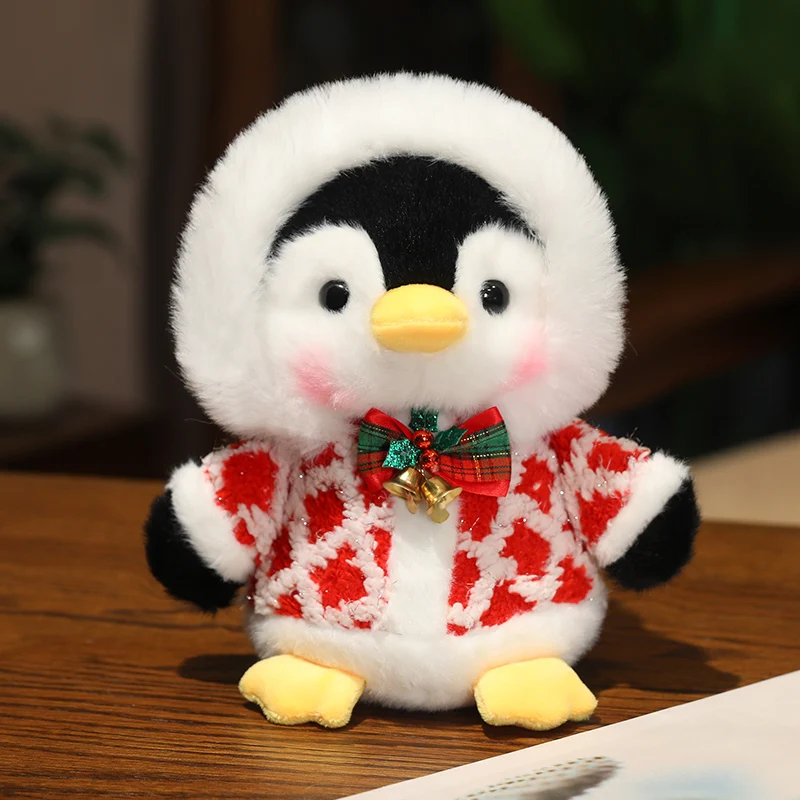 2024 Christmas Cute Penguin Plush Toy Kids Girl gift Merry Christmas Decor for Home Xmas Ornaments Navidad 2025 Happy New Year