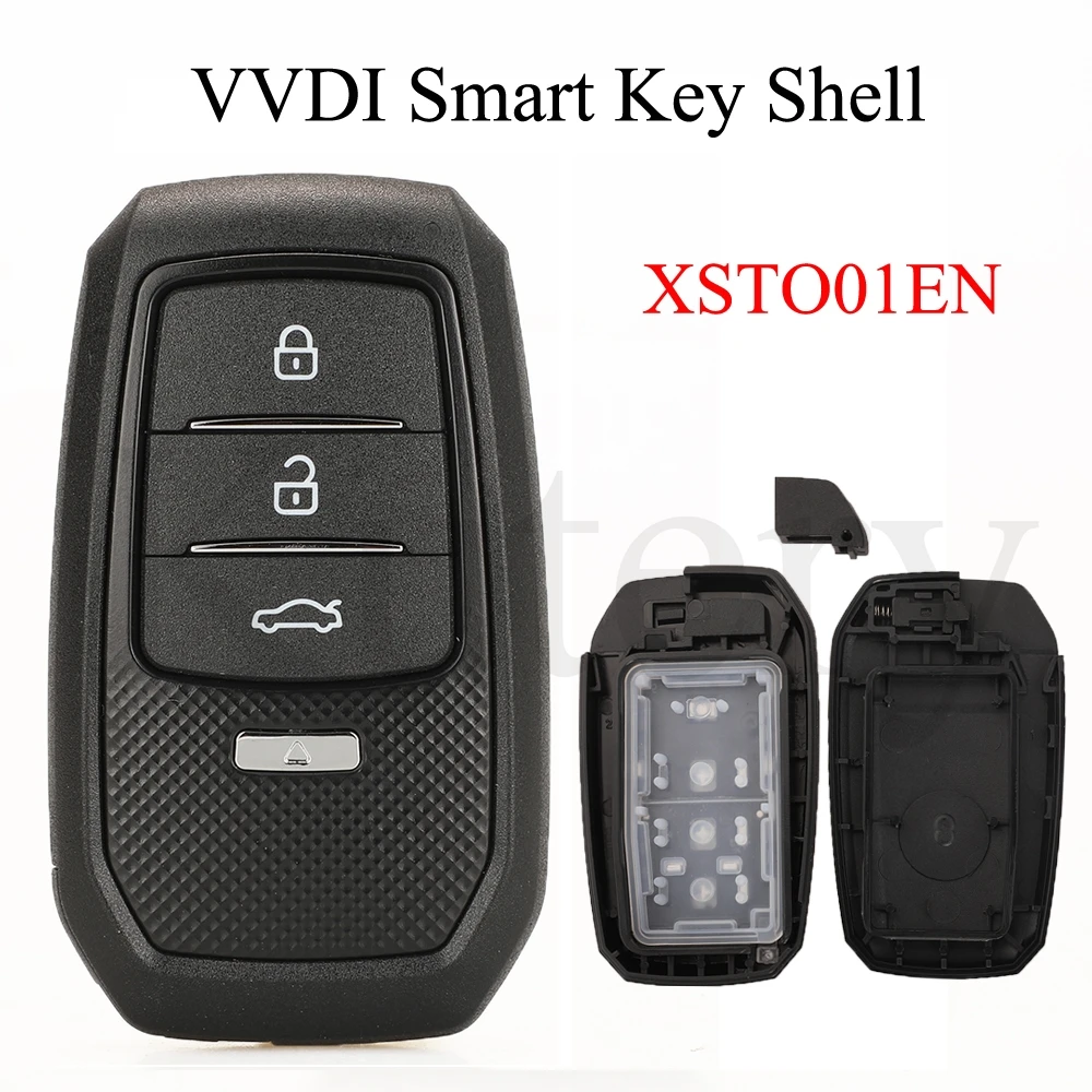 

Универсальный смарт-корпус для автомобильного ключа Jingyuqin Xhorse (только корпус, без платы/микросхемы) для Toyota XM38 XSTO01EN