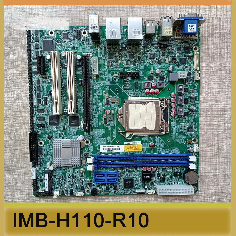 For IEI Industrial Control Motherboard 1151 Stitches IMB-H110-R10