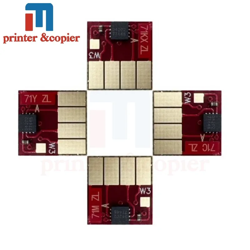 UP CISS and refillable ink cartridge chip compatible for HP 711 711XL Designjet T120 T520 T530 T130 T530 T125 T525 printer