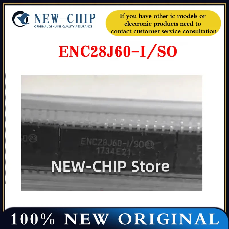2PCS-50PCS/LOT ENC28J60-I/SO SOP28 New original ENC28J60