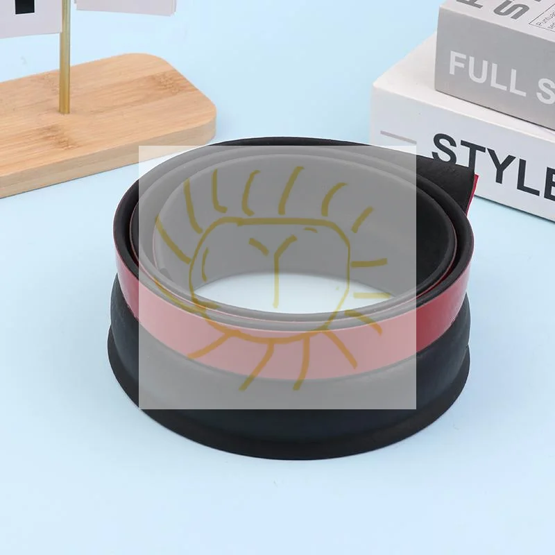 

1 шт. универсальная непромокаемая полоса для уплотнения окна двери автомобиля, клейкая резиновая защита от атмосферных воздействий, отделка