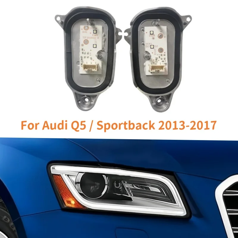 

Car Xenon Headlight DRL Module Left Right Daytime Running Light Boards 8R0941476B For Audi Q5 Sportback 2013-2017 White Daylight