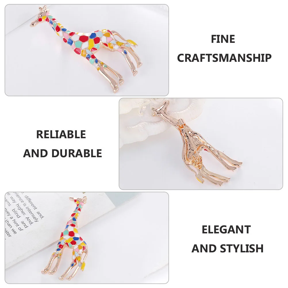 

FOYTOKI Enamel Brooch Pin Vintage Animal Flower Design Fashion Jewelry Gift for Women Cute Alloy Lapel Accessory Decor