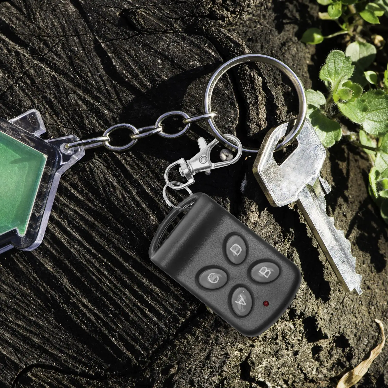 1pcs Electric Door Remote Controller 433Mhz Garage Opener Key Fob Replacement Wireless Rolling Shutter Accessory Mini Key Chain