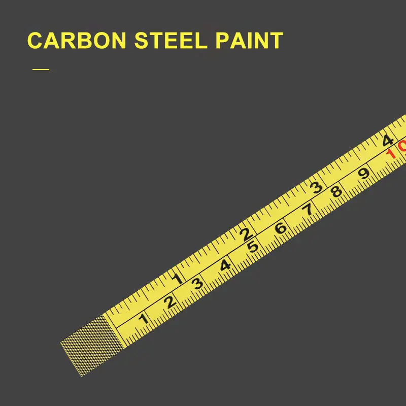 Metric Sticky Ruler 1-5 Meters Self-adhesive Carbon Steel Ruler Clear Scale Viscosity Tape Width 13MM Woodworking Flat Ruler