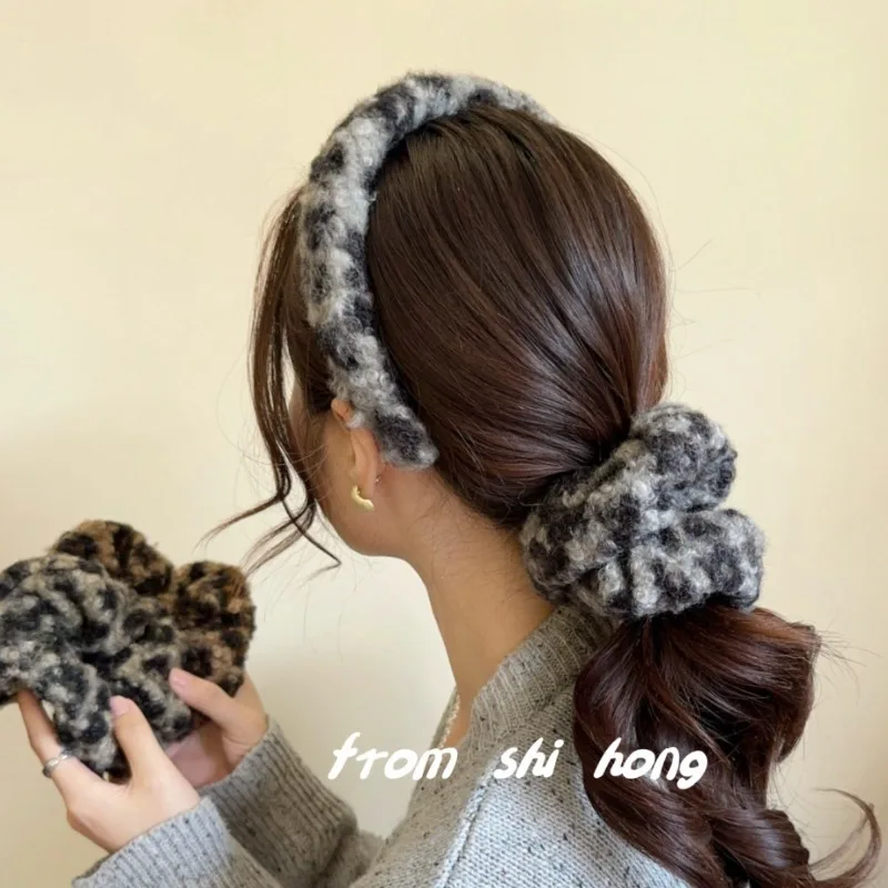 Popular Leopard Hairband Print Sponge Padded Headbands for Women Girls Daily Party Head Hoop Ladies Headpiece Hair Accessories