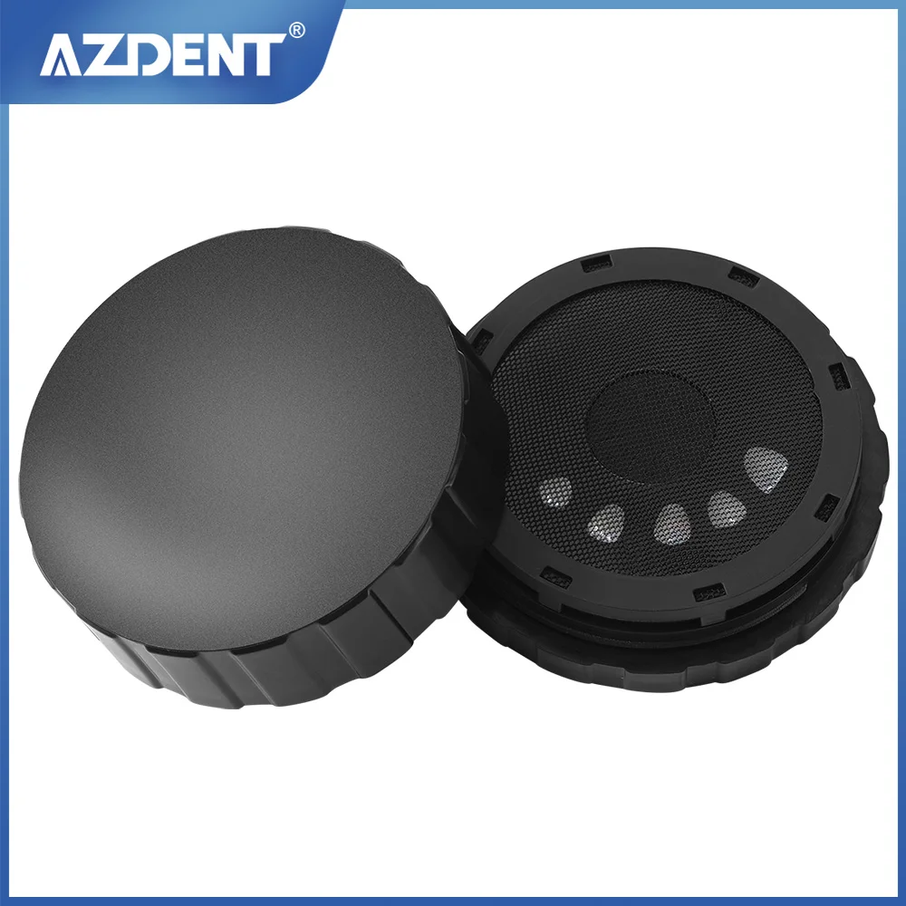 AZDENT Veneer Pretreatment Patch Tooth Box Black Dental Ceramic Veneer Denture Storage Box Arrangement Tooth Box All For Dentist