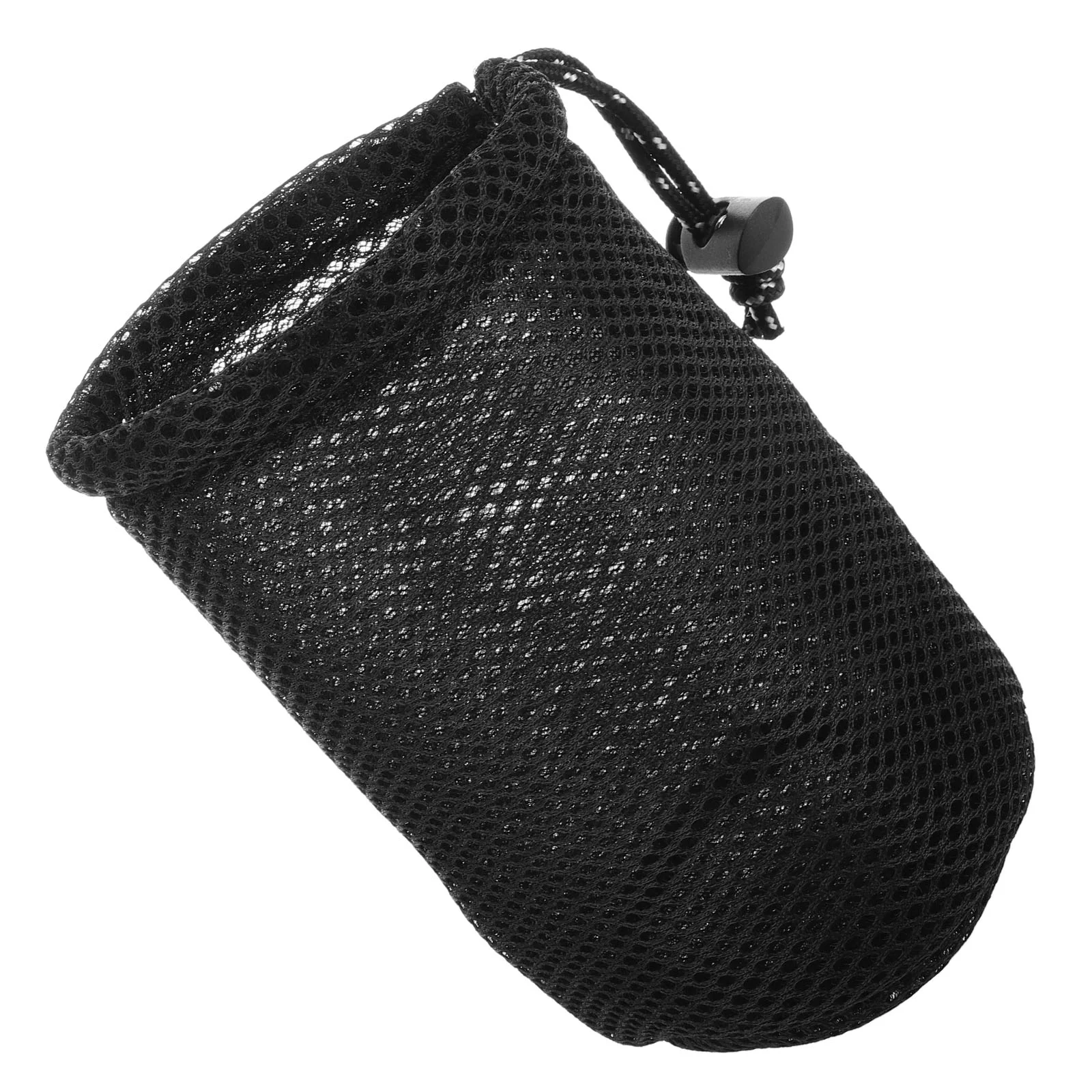 Mesh Bags Camping Storage Dutchs Oven Tote Travel Utensils Organizer Cutlery Cookware Cooking Black Drawstring