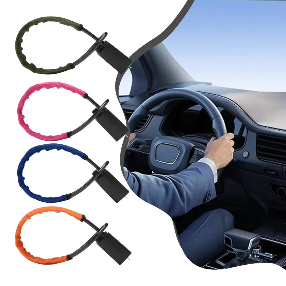 قفل عجلة قيادة السيارة العالمي، جهاز مضاد للسرقة، مناسب عالمي، شاحنة حماية أمنية شديدة التحمل، شاحنة SUV، آمنة وموثوقة #5