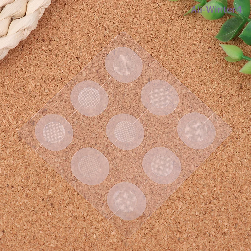 9-teiliges Set Unsichtbare Atmungsaktive Akne-Patches, Heilende Hautunreinheiten-Behandlung, Lösliche Mikronadel-Pickel-Patches