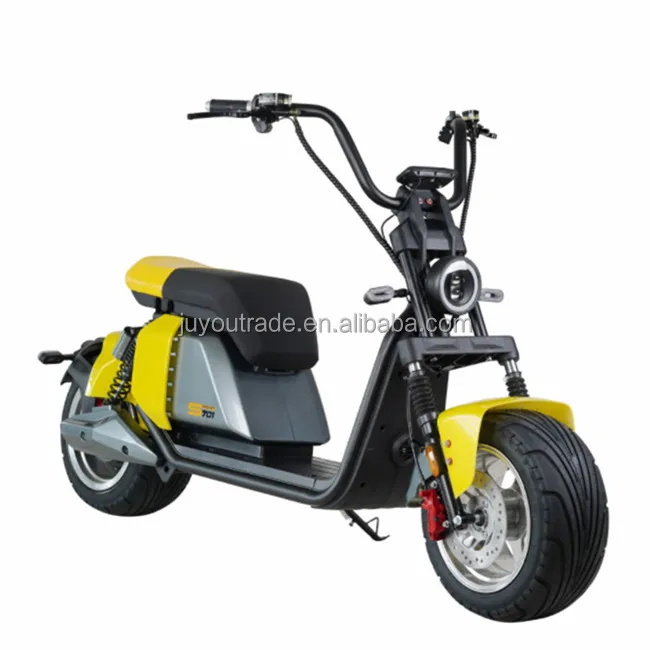 Highlighting lamp powerful Motor 60v Lithium Battery Harleyment Citycoco Electric Scooter 2000w Brushless Dc Range