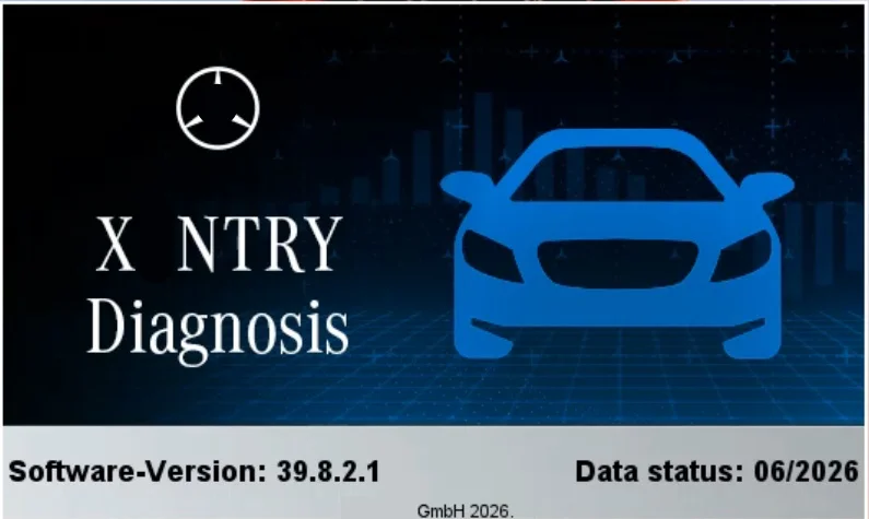 2026 Newest Xentry 2026.06 Version Diagnostic Software for Mercedes Free Install for Passthru OpenPort J2534
