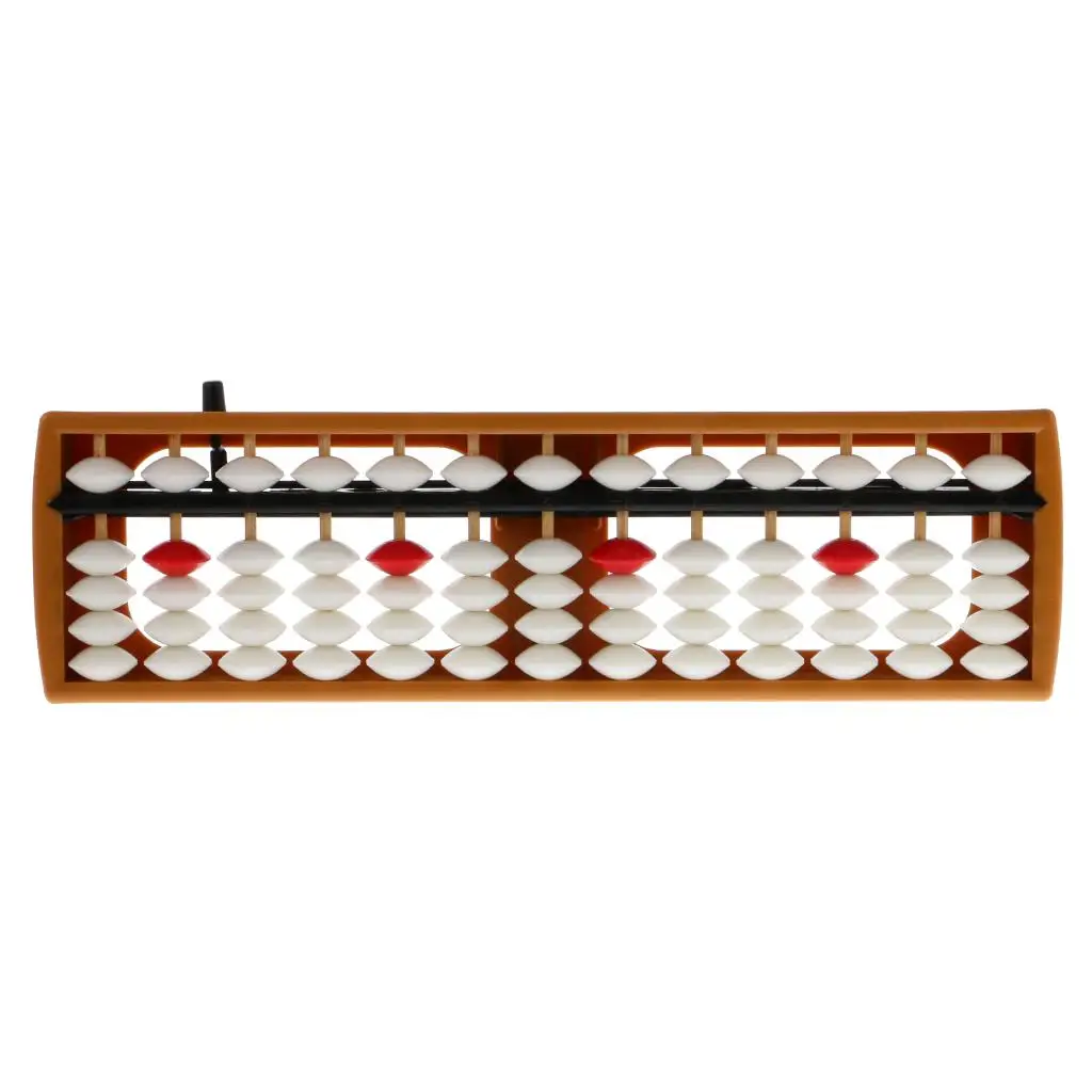 13 Rods Beads Abacus Calculating Tool Educational Toy for Kids Children Adult Math Toy 6Colors