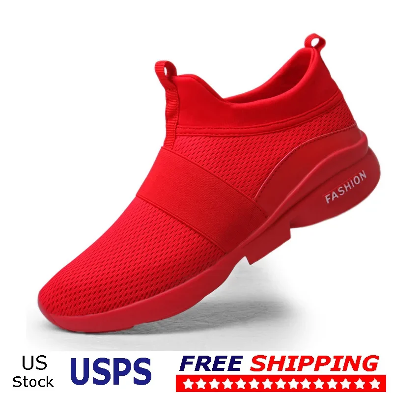 Damyuan 2020 Men's Light Breathable Sneakers Ankle Protect Mesh Shoes Lovers Running Shoes Big Size 48 Tenis Masculino Adulto