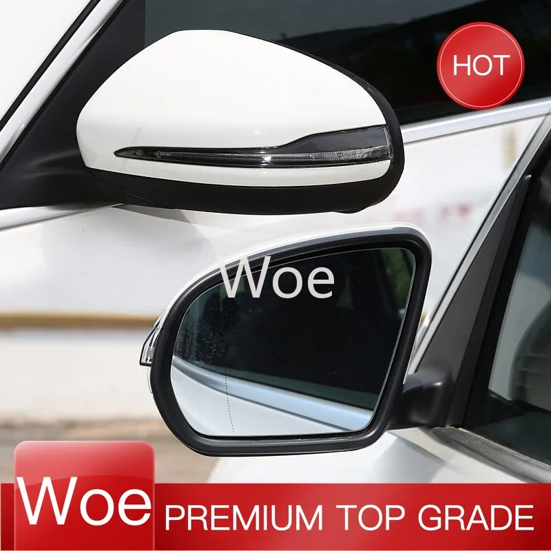 Woe For Mercedes-Benz GLB Class X247 2020 2021 2022  LHD Rear Heated Blind spot Mirror Glass Cover Frame Bottom(Not applicable R
