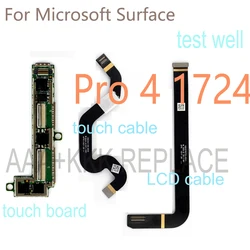 Original Replacement Cable For Microsoft Surface Pro4 Pro 4 1724 Touch LCD Flex Cable Connectors Small Controller Board Pad