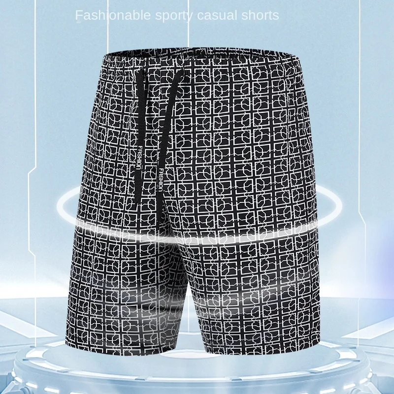 

XS-XXL Cross-Border 3D Men's 2026 Summer New Casual Business Loose Comfort Skin-Friendly Lightweight Versatile Five-Pocket Seven