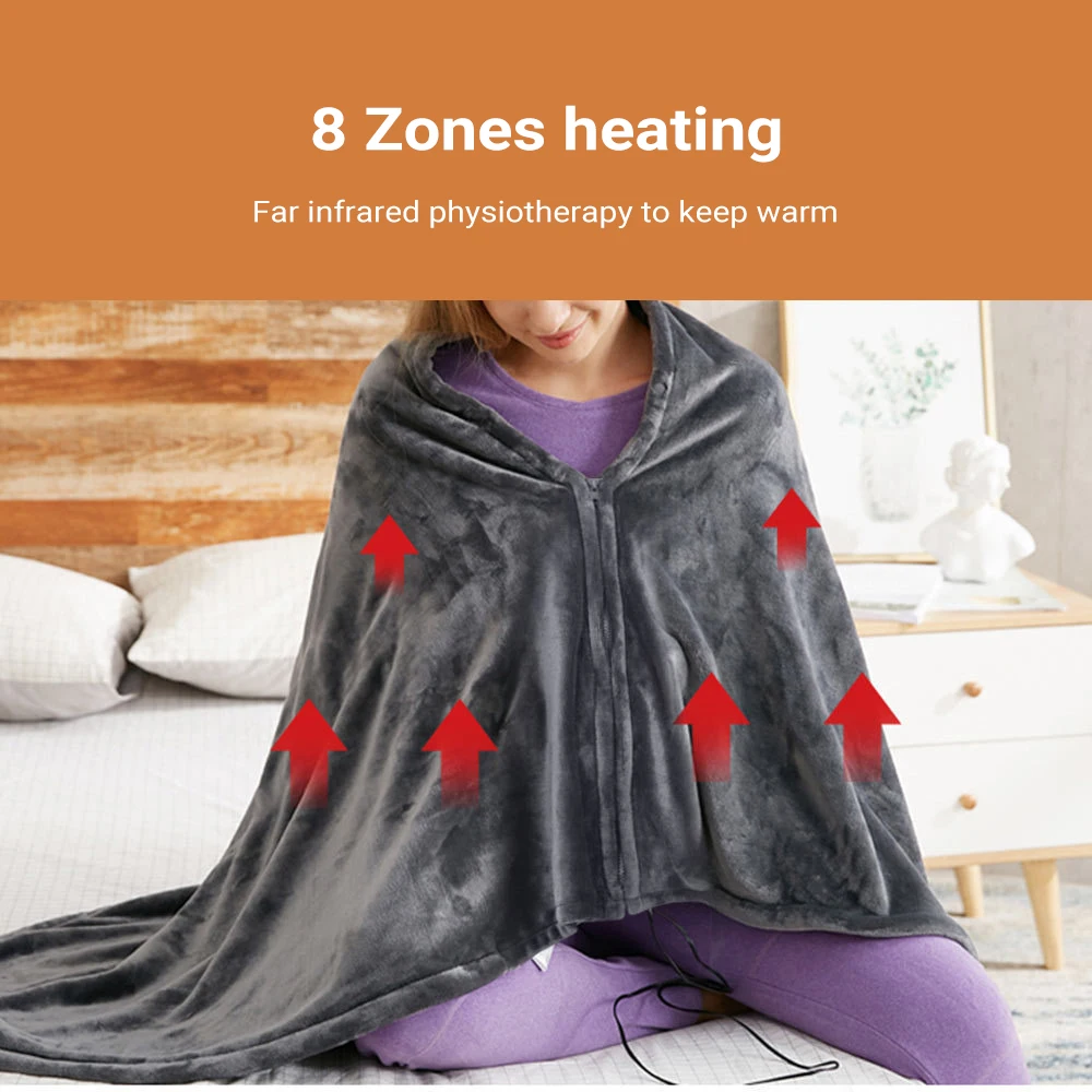 Blanket Usb  fever Blanket  Portable 2022  Heating  3-speed heating fluff  deken  Heating Blank