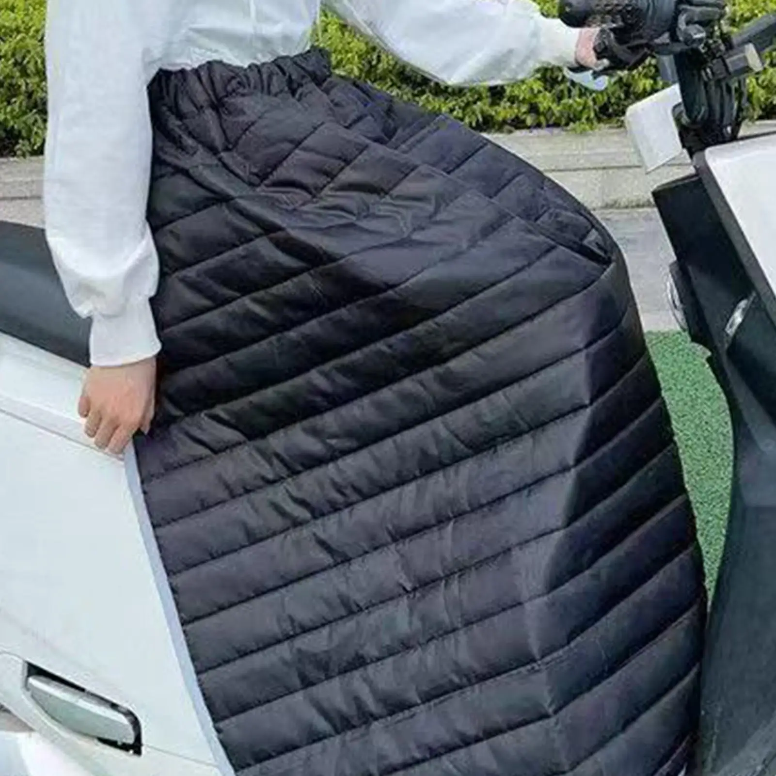 

Зимняя теплая юбка для электромобиля, ветрозащитная юбка, зимняя теплая электромобиль, защита ног от холода