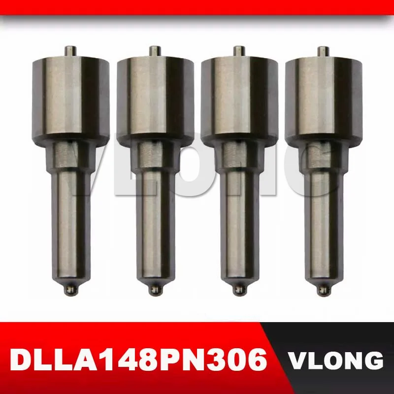 4PCS PN Type Diesel Injector Jet Sprayer Atomizer Spray Nozzle DLLA148PN306 105017-3060 9432612773 9 432 612 773 NP-DLLA148PN306