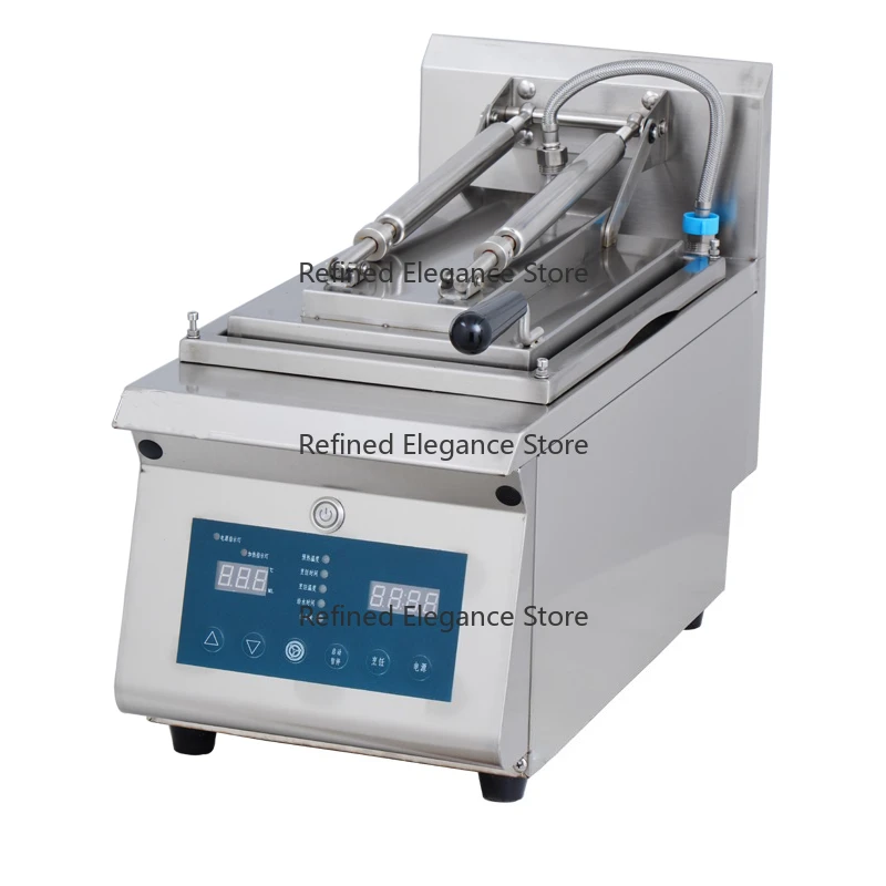 

Automatic Dumpling Fried Machine Digital Gyoza Dumpling Frying Cooker Fried Buns Pan Pancake Making Machine