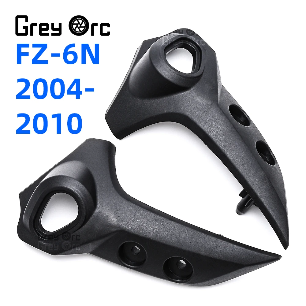 

Motorcycle Headlight Side Fairing Cover Head Light Upper Bracket Cover for Yamaha FZ-6N FZ6-N FZ6N 2006-2010