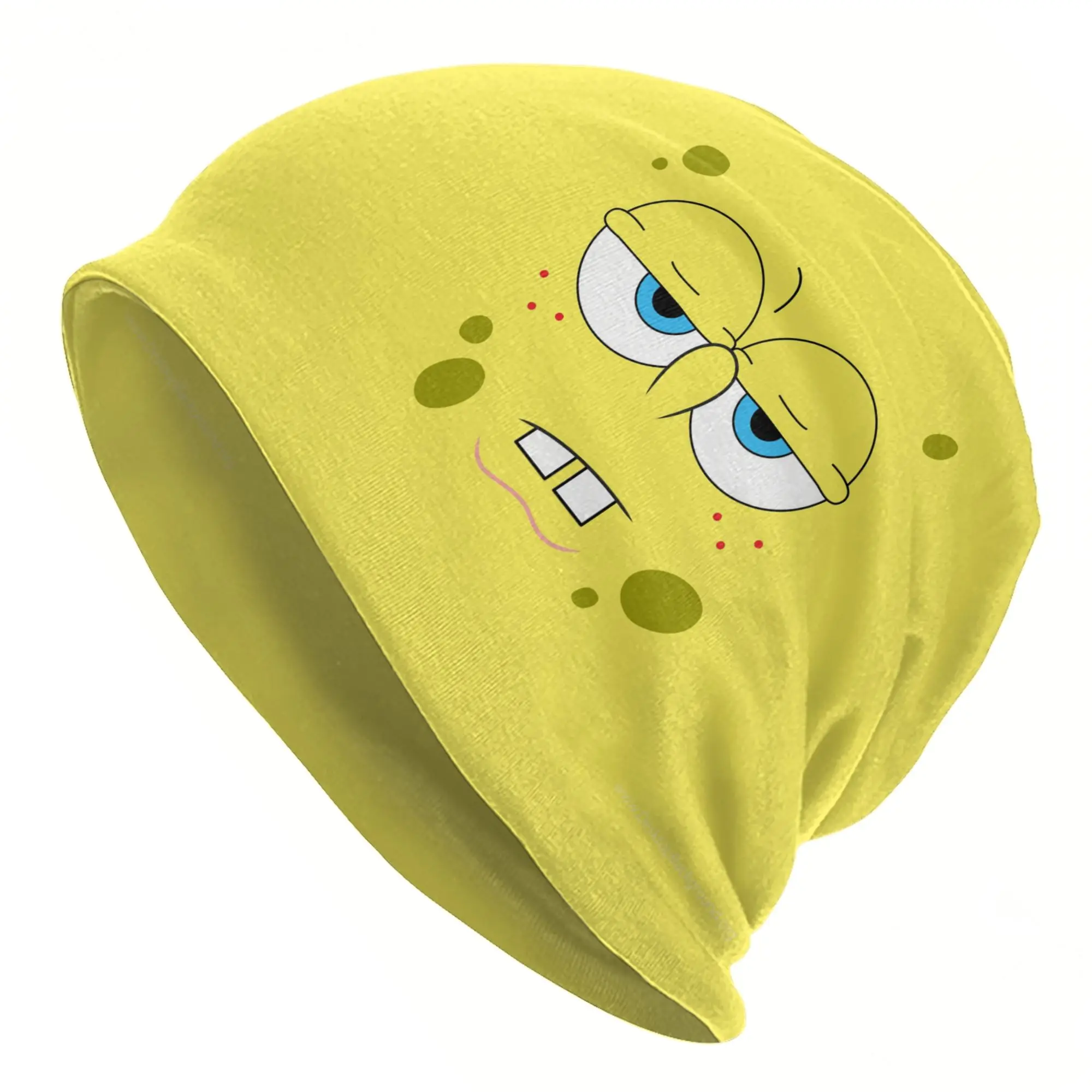 Spongebobed Caps  Hip Hop Unisex Outdoor Skullies Beanies Hats Spring Warm Head Wrap Bonnet Knitting Hats