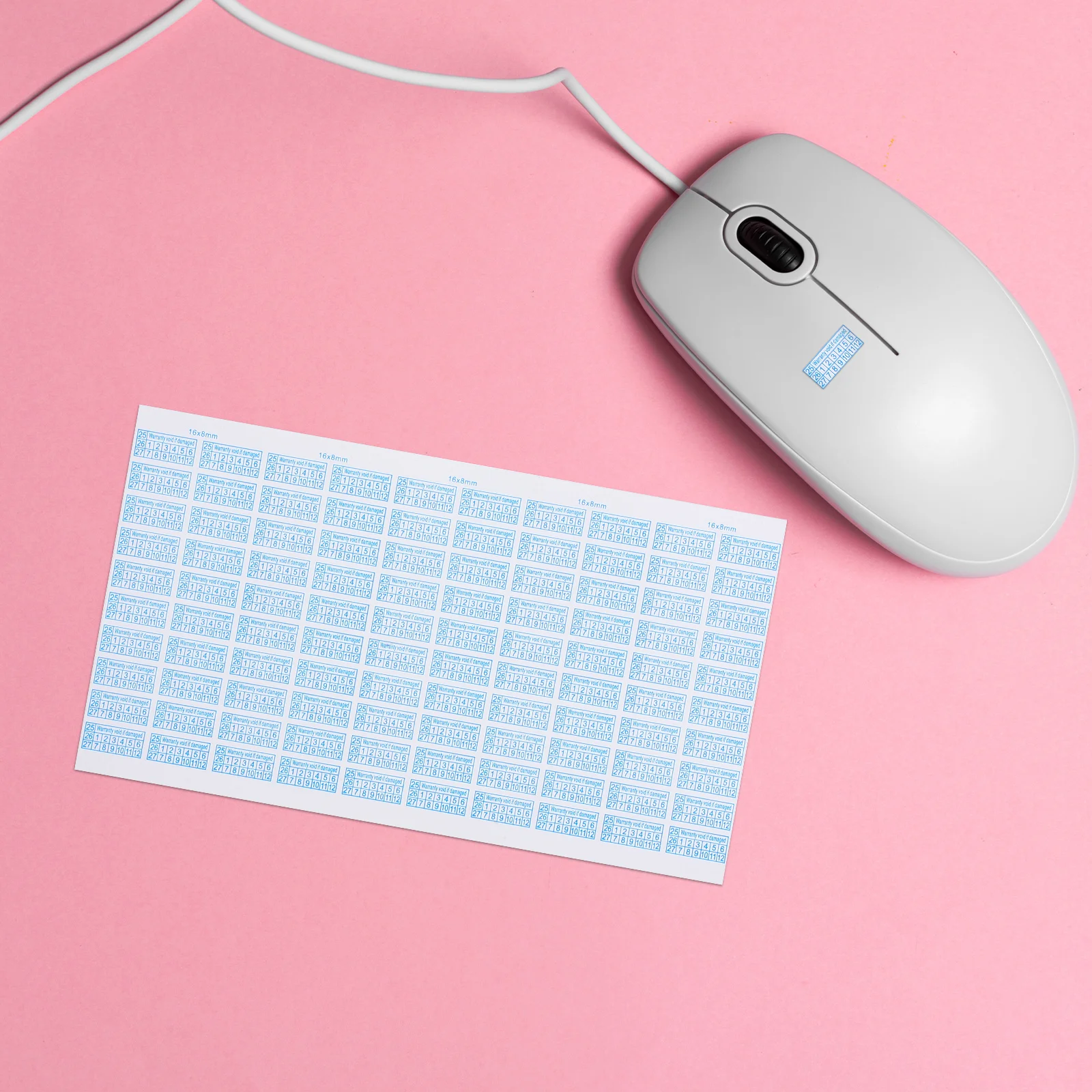 

500pcs Warranty Sticker Security Warranty Void Damaged Stickers Date Marking Proof Labels Electronics Machinery Valuable Items