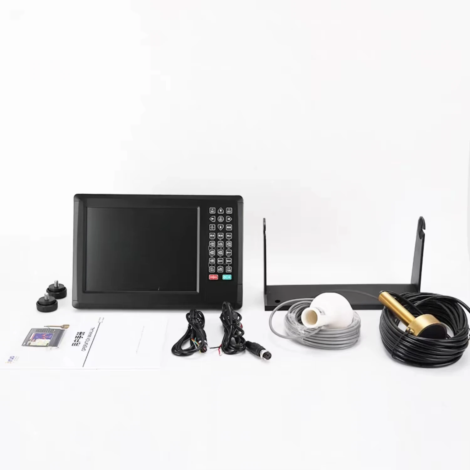 Xinnuo XF-1069GF 10 polegadas Peixe 3-em-1 GPS marinho Navegação por satélite Chartplotter Fornecimento marinho essencial