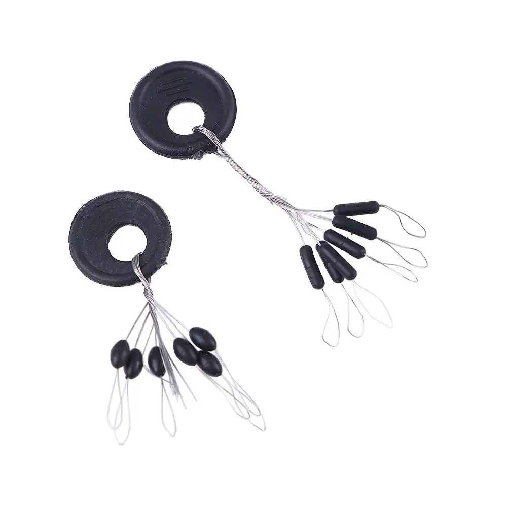 

Fishing Float Fishing Line Stops Oval Stopper Fly Fishing Floating Beans Fishing Bobber Oval Fishing Float Fishing Space Beans