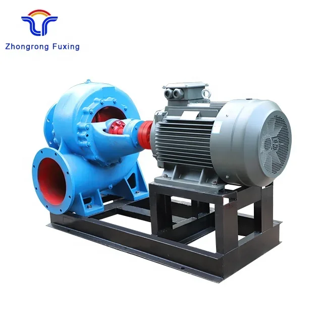 HW series electric motor driven mixed flow water pump HW type horizontal single-stage single-suction volute mixed-flow pump