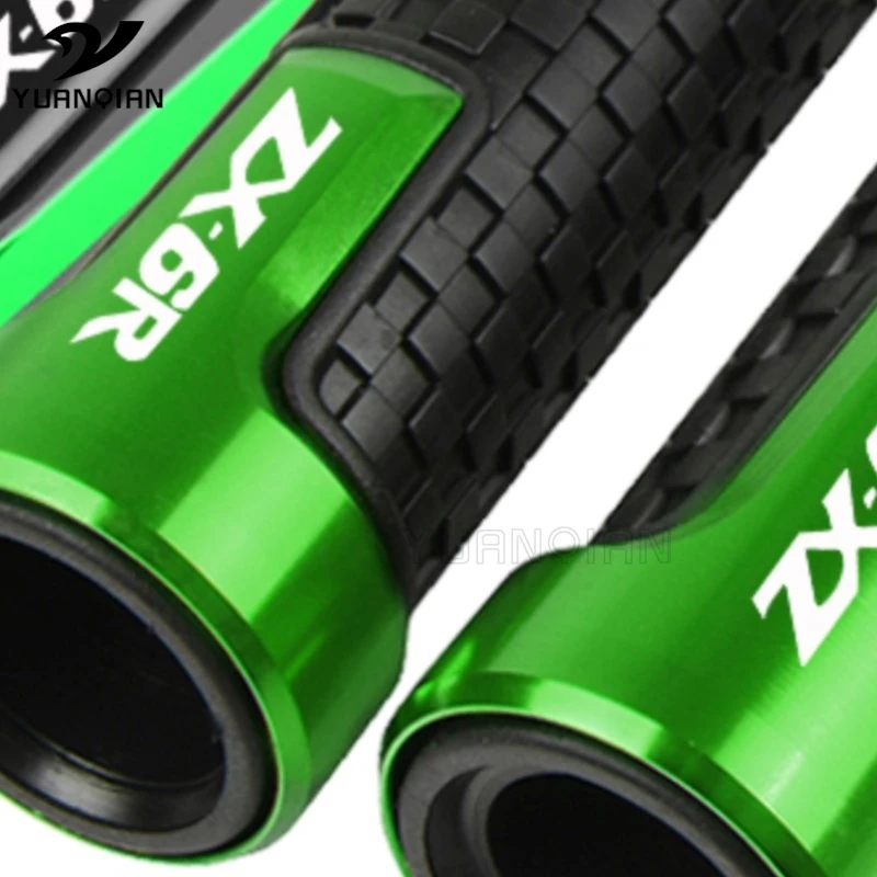

Motorcycle Aluminium Accessories Brake Clutch Levers Handlebar Hand Grips Ends For KAWASAKI ZX6R ZX6RR ZX-6R ZX 6R 2005 2006