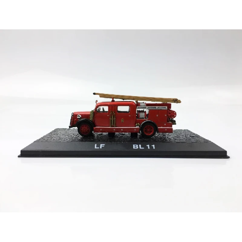 Diecast escala 1:72 lf bl 11 motor de bombeiros liga veículo modelo acabado simulação coleção decoração presente brinquedos exibição