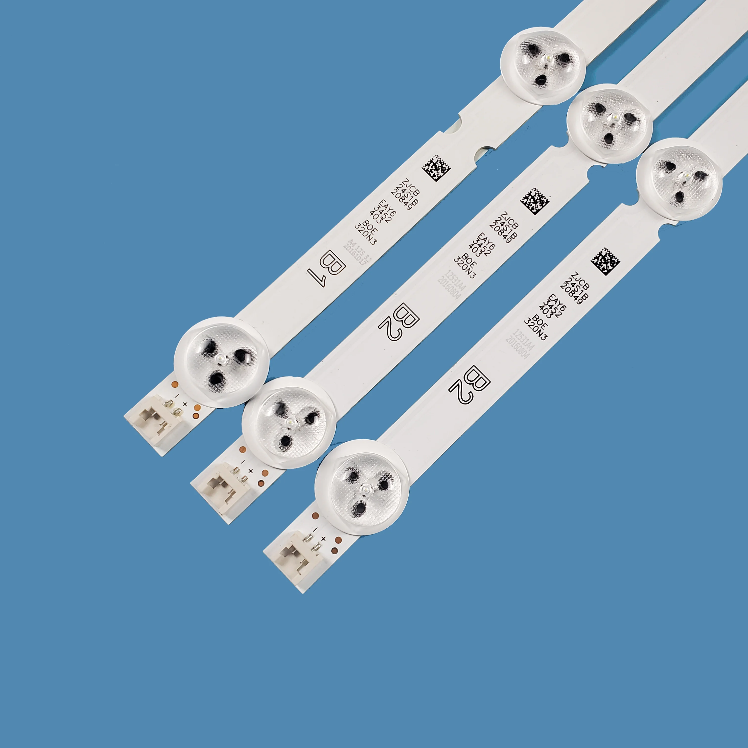 TV LED Backlight Strip para LG, SH S1 94V-0 1407, 32 V13, Rev 0,0, 32LB, 32LN5700-CB, 32LN519C-CC, LG32MB24, LG32LN5100-CP, 3pcs por conjunto