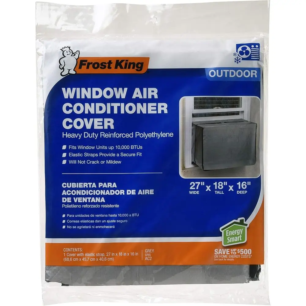 

Чехол для кондиционера, 18x27x16 дюймов, серебристый