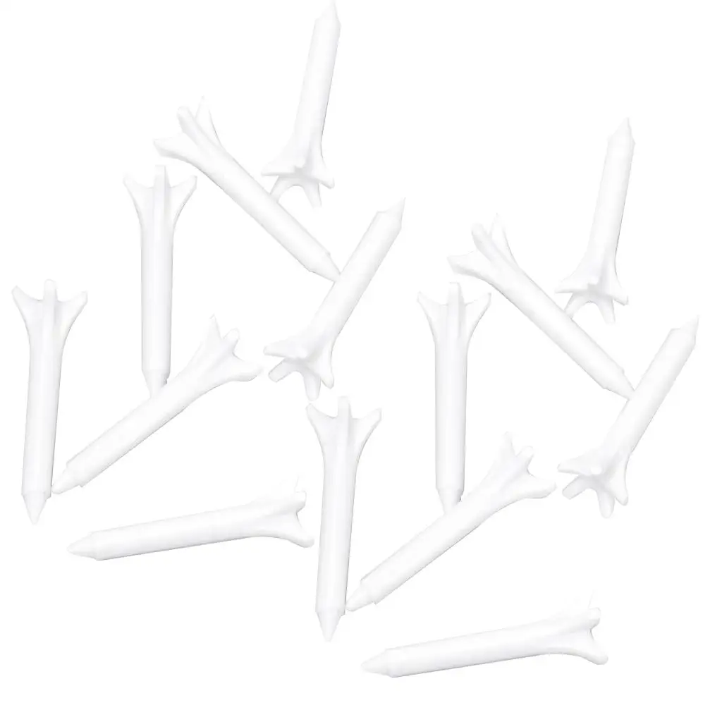 lot 100pcs White Plastic Claw Shape golf professional tees Practice