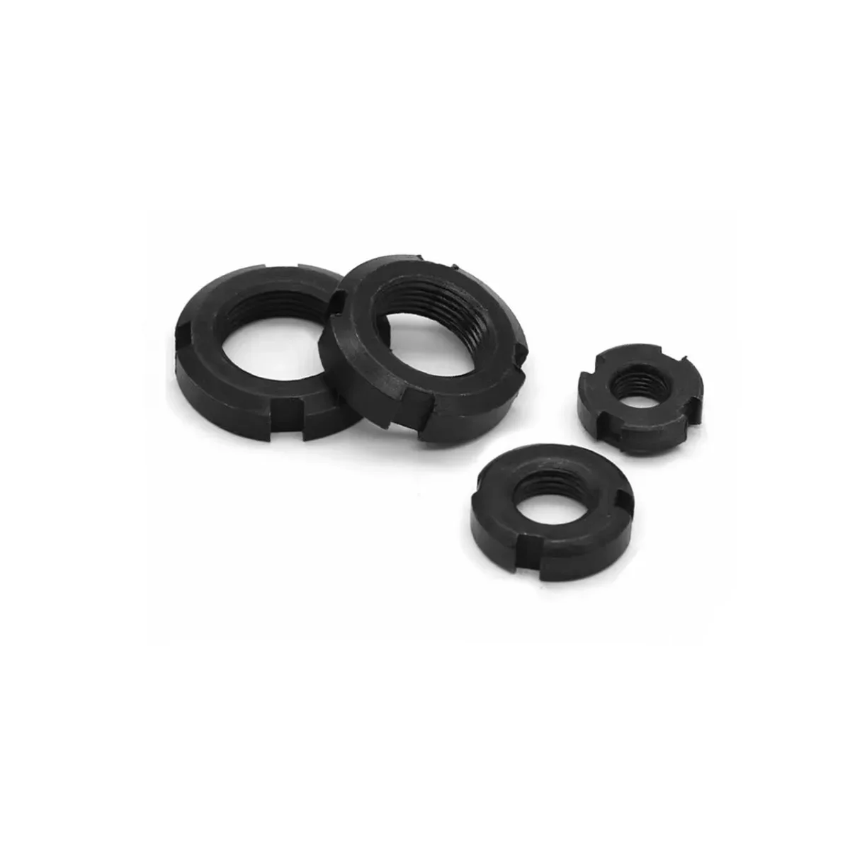 Round Locking Nut / Slotted Nut / Four Slot Round Screw Cap M6-M60