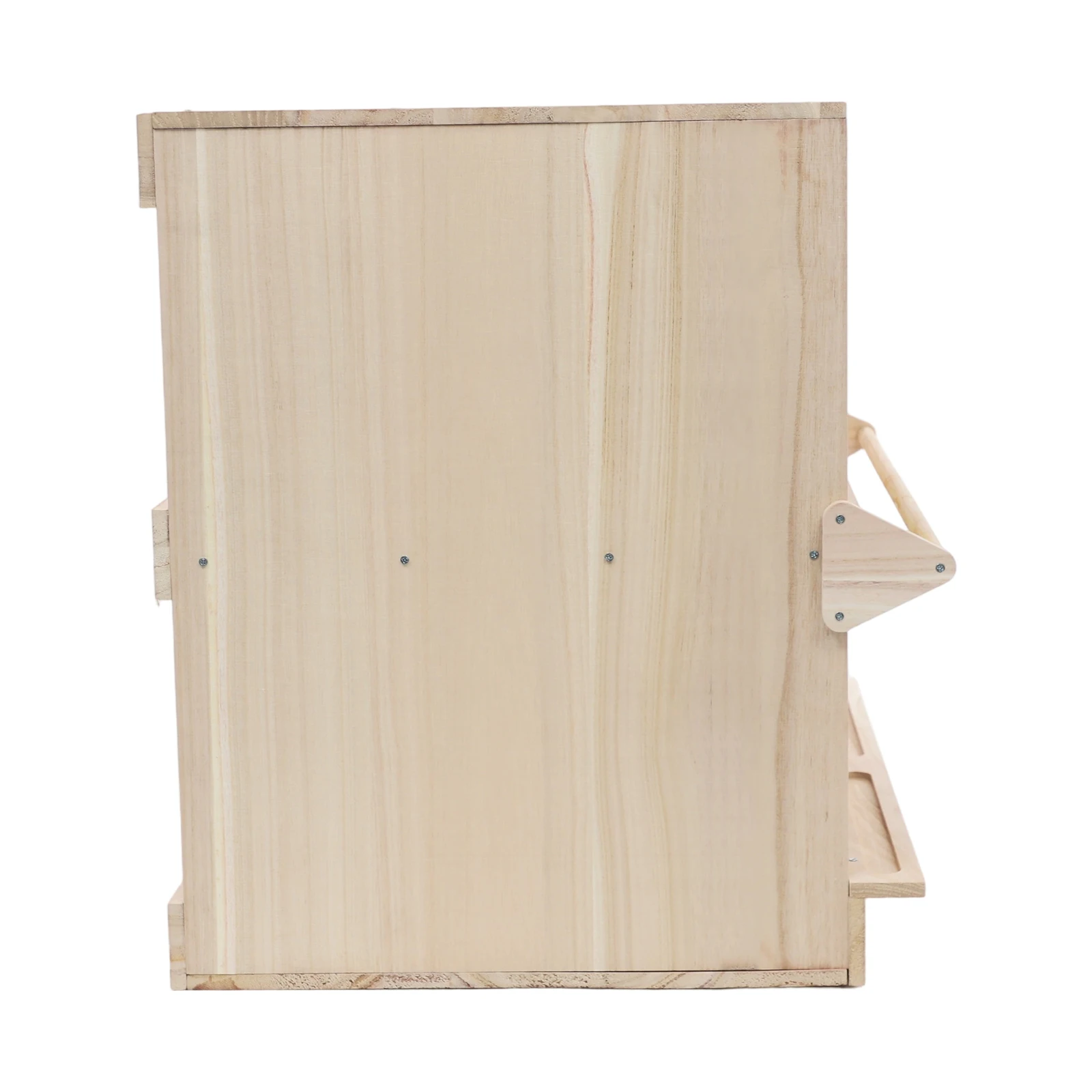 صندوق تعشيش الدجاج، 4 صناديق تعشيش خشبية مقصورة، بيت الدجاجة وضع الدواجن للدجاج والبط مع واقي مضاد للدوران