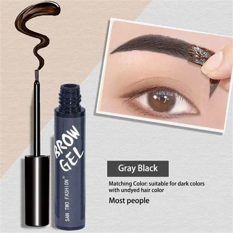 Eyebrow Tint Sweatproof Color-resistant Eyebrow Tint Skin-friendly Makeup Eyebrow Dyeing Cream For Beginners Does Not Stain