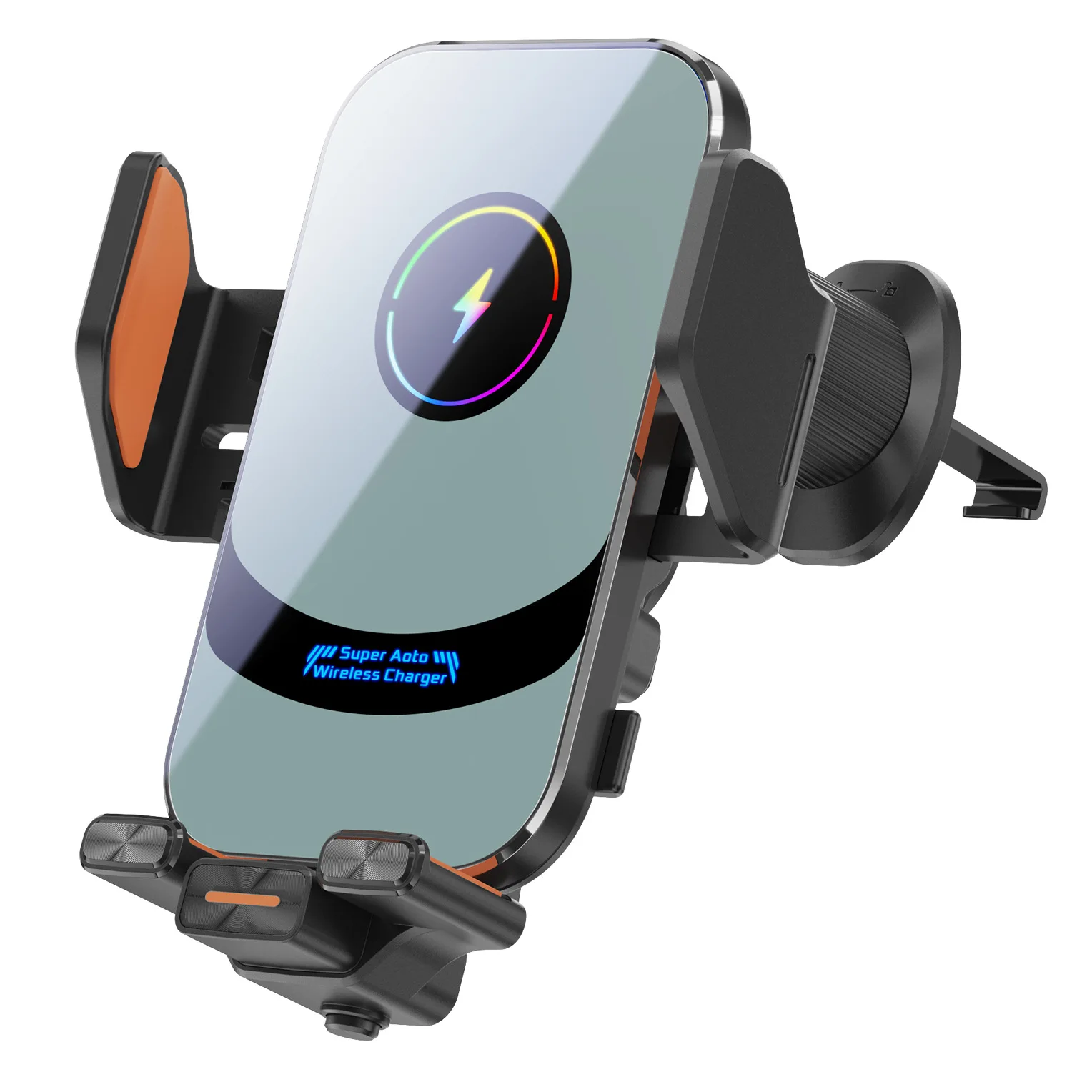 Car Car Mobile Phone Charging Bracket Wireless Fast Charging Car Uses Trend Navigation Magnetic Intelligent Support Frame - Aliexpress Deal