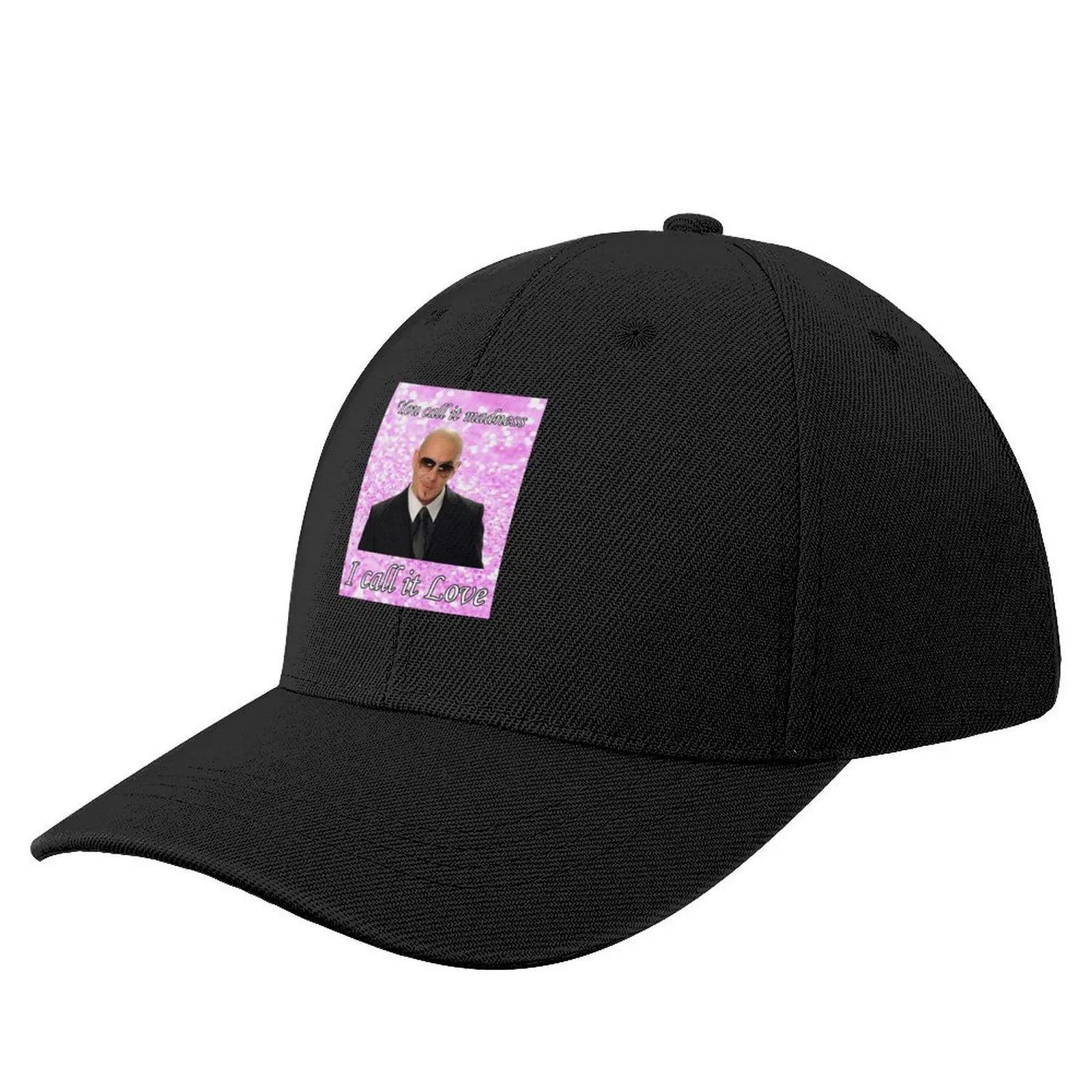 Mr Worldwide Pitbull Cursed Meme Baseball Cap Beach Outing sun hat cute Caps Women Men's