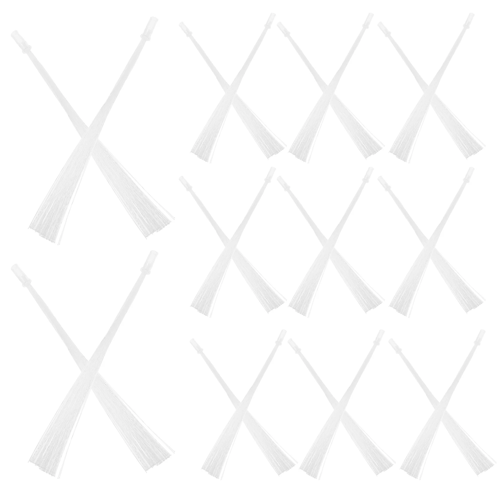 50 قطعة زينة الألياف البصرية داخلي توهج الألياف الصولجانات للحزب ديكور للطاولات لوازم الديكور احتفالية سطح المكتب ديكور المنزل #4