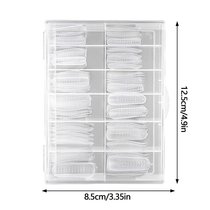 Clear Matte Dicas de unhas falsas, unhas falsas macias, extensão para casa, DIY Nail Salon, manicure, 120 pcs