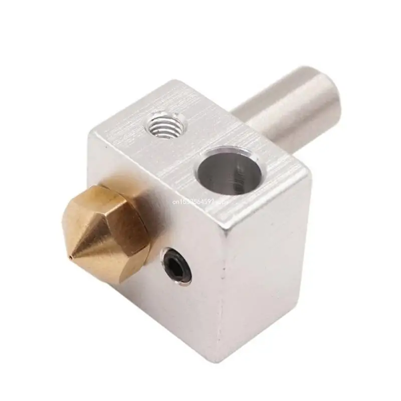 3D Drucker Hotend Düse Throat Wärme Block MK10 Hotend Gewinde Aluminium Legierung Dropship